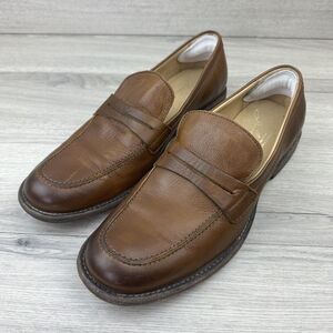 FRYE COMPANY Men's‎ 9D Tan Brown Leather Loafers*